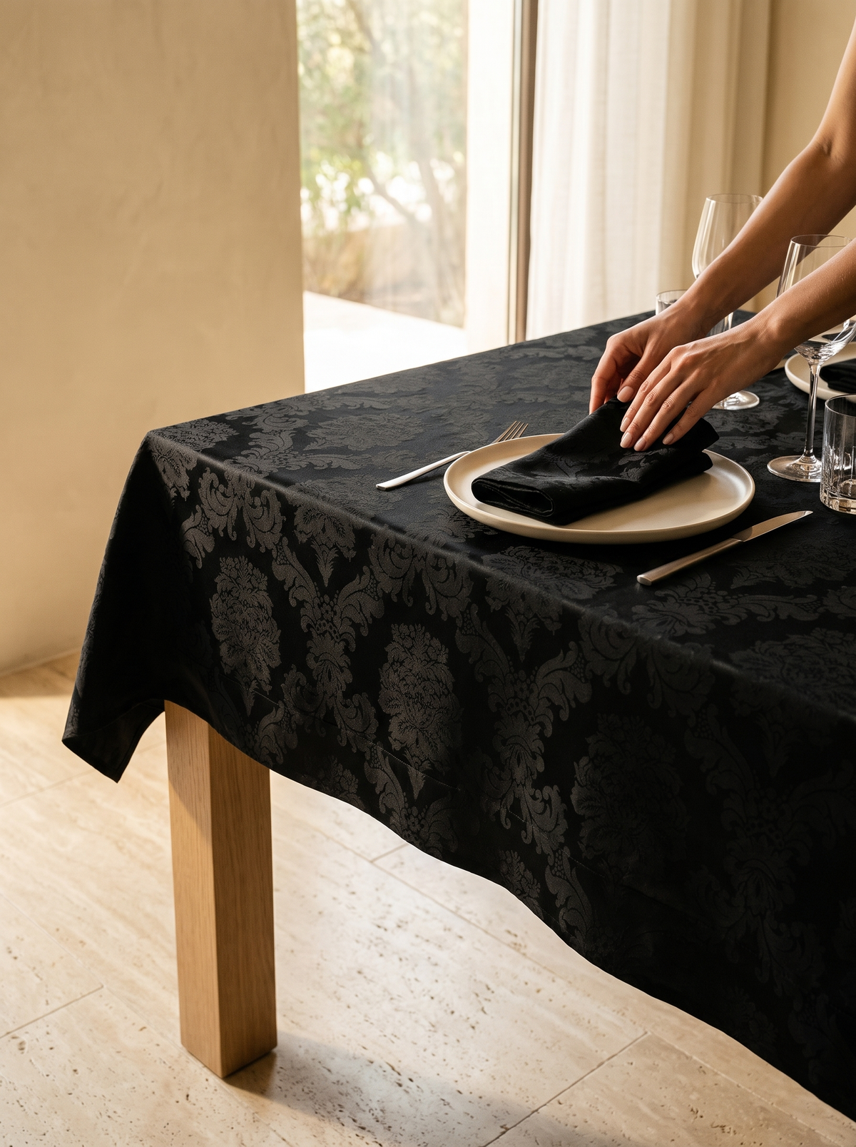 Nobre Tischdecke Preto