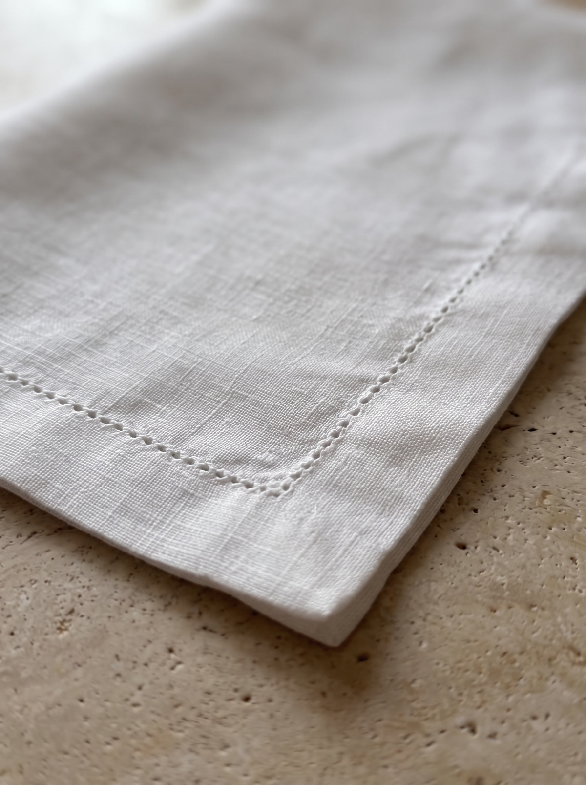 Terra Leinenservietten 6er-Set Branco